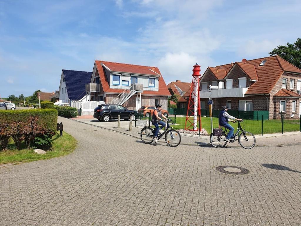 Ferienwohnung Leuchtturm Am Sandstrand Norden Exterior photo